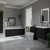 Barton 1700mm x 700mm Slim Edge Straight Single Ended Bathroom Suite including Metallic Slate Furniture Set with Slim Edge Basin Roomset