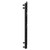 Colore Balboa Matt Black 1080mm x 550mm Heated Towel Rail Side View