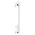 Hudson White 600mm x 452mm Single Panel Radiator Side View