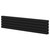 Colore Hudson Matt Black 376mm x 1800mm Horizontal Double Panel Radiator Right Hand View