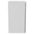 Carlo Gloss White 600mm Floor Standing Vanity Unit for Countertop Basins with 2 Handleless Drawers Side View