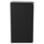 Carlo Matt Black 600mm Floor Standing Vanity Unit for Countertop Basins with 2 Handleless Drawers Side View