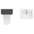 Carlo Matt Black 1150mm Wall Mounted Vanity Unit Toilet Suite with 1 Tap Hole Ceramic Basin and Single Handleless Drawer Top View