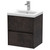 Hudson Reed Havana Metallic Slate 500mm Wall Hung 2 Drawer Vanity Unit with 40mm Profile Basin - HAV2602A Main Image