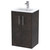 Hudson Reed Juno Metallic Slate 500mm 2 Door Vanity Unit with 18mm Profile Basin - JNU2601B Main Image