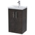 Hudson Reed Juno Metallic Slate 500mm 2 Door Vanity Unit with 50mm Profile Basin - JNU2601D Main Image