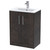 Hudson Reed Juno Metallic Slate 600mm 2 Door Vanity Unit with 18mm Profile Basin - JNU2603B Main Image