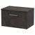 Hudson Reed Juno Metallic Slate 600mm Wall Hung Single Drawer Vanity Unit and Worktop - JNU2622W Main Image