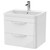 Nuie Parade Gloss White 600mm 2 Drawer Wall Hung Vanity Unit with Polymarble Basin - FPA002 Main Image Nuie Parade Gloss White 600mm 2 Drawer Wall Hung Vanity Unit with Polymarble Basin - FPA002 Main Image