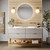 Multipanel Naturepanel Bleached Cuneo Oak 2400mm x 598mm Hydro-Lock Tongue & Groove Bathroom Wall Panel Washroom Lifestyle View