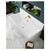 Nuie Asselby 1700mm x 700mm Eternalite Square Double Ended Bath Roomset