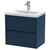 Hudson Reed Havana Midnight Blue 600mm Wall Hung 2 Drawer Vanity Unit with 40mm Profile Basin - HAV2904A