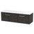 Hudson Reed Juno Metallic Slate 1200mm Wall Hung 2 Drawer Vanity Unit with Sparkling White Worktop - JNU2622LSW2