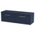 Hudson Reed Juno Midnight Blue 1200mm Wall Hung 2 Drawer Vanity Unit and Worktop - JNU2922W2