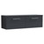 Nuie Arno Soft Black 1200mm Wall Hung 2 Drawer Vanity Unit with Worktop - ARN1422W2