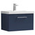 Nuie Arno Midnight Blue 600mm Wall Hung Single Drawer Vanity Unit with 40mm Profile Basin - ARN2922A