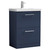 Nuie Arno Midnight Blue 600mm 2 Drawer Vanity Unit with 40mm Profile Basin - ARN2933A