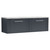 Nuie Deco Soft Black 1200mm Wall Hung 2 Drawer Vanity Unit with Bellato Grey Laminate Worktop - DPF1494LBG2 thumbnail