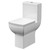 Nuie Ava Comfort Height Close Coupled Toilet with Soft Close Toilet Seat - NCG491