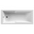 Nuie Square 1700mm x 750mm Straight Shower Bath - NBA710