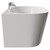 Georgia 1500mm x 750mm Round Double Ended Freestanding Back to Wall Bath with Tap Ledge Side View