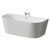 Georgia 1700mm x 800mm Round Double Ended Freestanding Back to Wall Bath with Tap Ledge Right Hand View thumbnail
