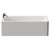 Ivy 1500mm x 740mm Left Hand Square Single Ended Freestanding Corner Fit Bath Front View