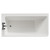 Ivy 1500mm x 740mm Left Hand Square Single Ended Freestanding Corner Fit Bath View from Top
