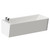 Ivy 1700mm x 800mm Left Hand Square Single Ended Freestanding Corner Fit Bath Left Hand View