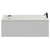 Summit 1700mm x 750mm 6 Jet Matt Black Flat Jet Single Ended Whirlpool Bath Front View