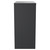City Gloss Grey 800mm Floor Standing Vanity Unit for Countertop Basins with 2 Drawers Side View