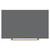 Napoli Gloss Grey 600mm x 390mm Wall Mounted Vanity Unit for Countertop Basins and 2 Drawers with Brushed Brass Handles View from Top
