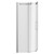 Series 10 Chrome 900mm Roller Quadrant Shower Enclosure Left Hand View