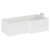 Loire 1700mm 12 Jet Chrome Easifit Right Hand L Shaped Shower Bath with Front Bath Panel Left Hand View