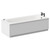 Monte Carlo 1700mm x 700mm 12 Jet Matt Black V-Tec Textured Base Anti Slip Single Ended Whirlpool Bath Left Hand View