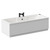 Legend 1700mm x 700mm Left Hand 12 Jet Matt Black V-Tec Single Ended Whirlpool Bath Left Hand View