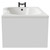 Bayou 1700mm 6 Jet Matt Black Flat Jet Left Hand B Shaped Whirlpool Shower Bath with Front Bath Panel Side View