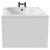 Bayou 1700mm 12 Jet Matt Black Flat Jet Left Hand B Shaped Whirlpool Shower Bath with Front Bath Panel Side View