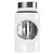White T Piece for Dual Fuel Heated Towel Rails and Radiators View from Front