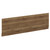 Napoli Tobacco Oak MFC 1800mm Front Bath Panel with Plinth Left Hand View