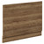 Napoli Tobacco Oak MDF 700mm End Bath Panel with Plinth Left Hand View