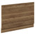 Napoli Tobacco Oak MDF 800mm End Bath Panel with Plinth Left Hand View