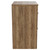 Napoli Tobacco Oak 600mm Floor Standing Vanity Unit for Countertop Basins with 2 Drawers and Chrome Handles View from Side