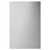 Napoli Matt Black 500mm Wall Mounted Mirrored Cabinet View from Front