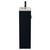 Napoli Deep Blue 500mm Slimline Floor Standing 2 Door Vanity Unit with Basin and Matt Black Handles View from Side
