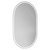 Austin 500mm x 800mm Illuminated Dimmable LED Mirror with Demister and Touch Sensor Left Hand View