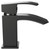 Flow Colore Gunmetal Mono Basin Mixer Tap View from Side