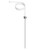 Dias Chrome 1000 Watt Electric Heating Element Front Hand View