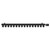 Sinclair Colore Matt Black 600mm x 795mm Horizontal Digital Thermostatic Single Panel Electric Radiator Top View From Above