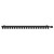Sinclair Colore Matt Black 600mm x 995mm Horizontal Digital Thermostatic Single Panel Electric Radiator Top View From Above